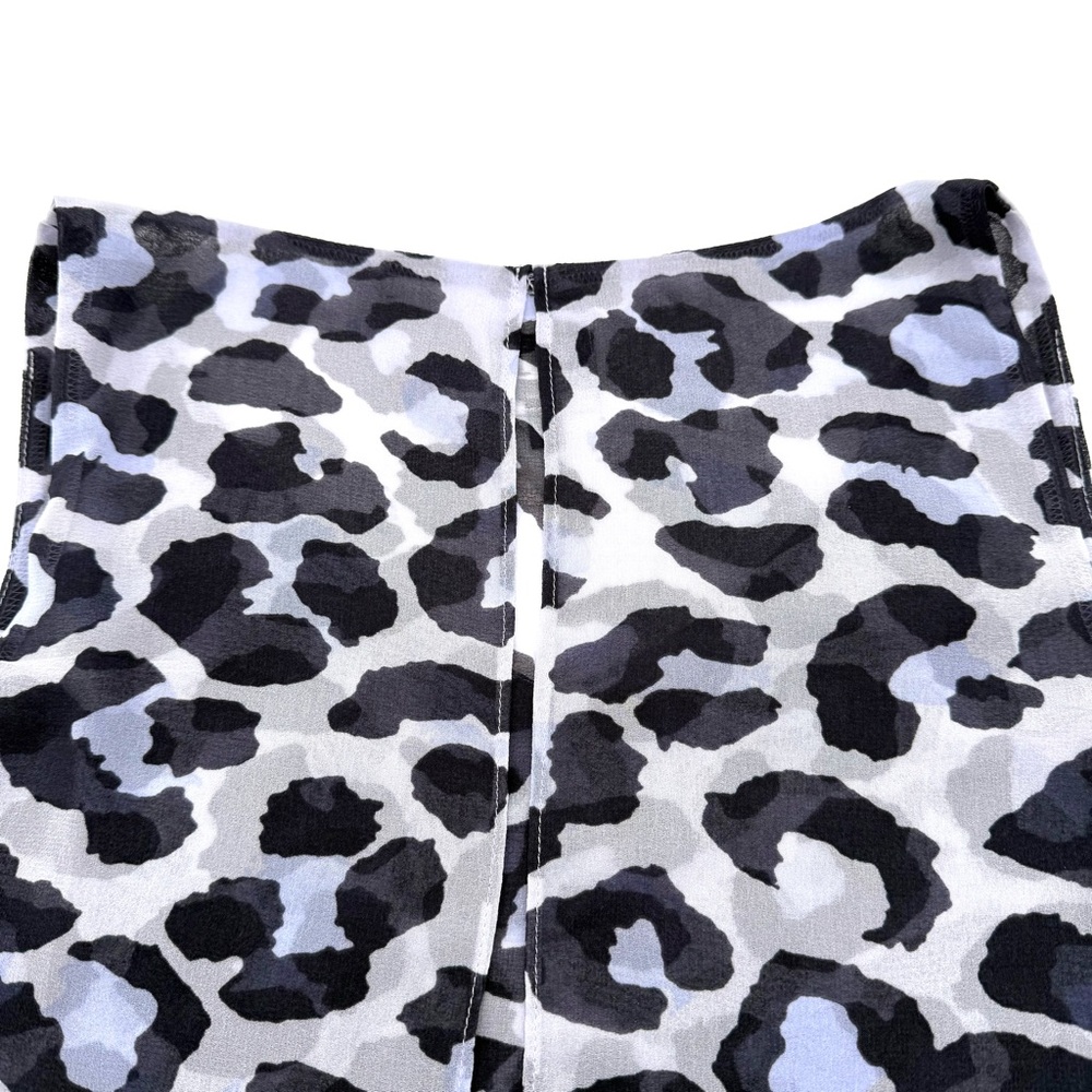 Cabi Women's Feline Animal Print Peplum Sleeveless Blouse Size XS Shirt Top Base - Picture 6 of 7